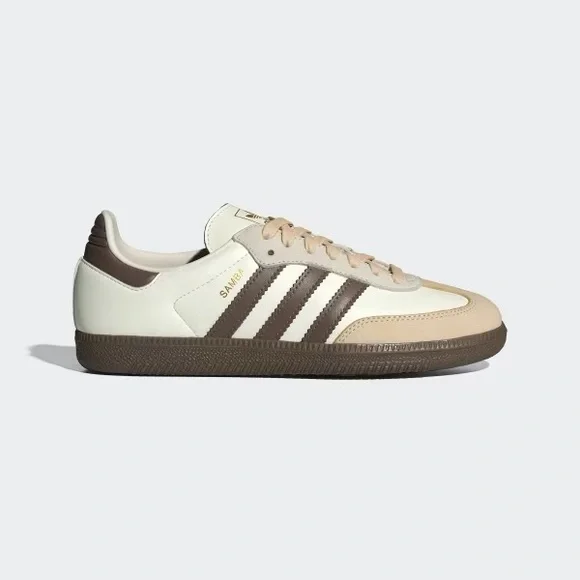 Adidas Samba OG Women’s - Off White Earth Strata Gum - Picture 2 of 5